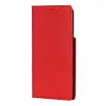 Чехол для Samsung S22 кожаная книжка красный