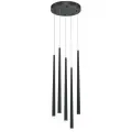 Светильник потолочный подвесной светодиодный черный Maytoni Cascade MOD132PL-L30BK