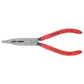 Плоскогубцы KNIPEX электрика для монтажа проводов, 160 мм, фосфатированные, обливные ручки KN-1301160
