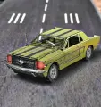 Металлический конструктор / 3D конструктор / Сборная модель Форд Мустанг 1965