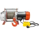Электрическая лебедка Gigant 500/1000 кг, 220В, 30/15м, Диаметр троса 6мм, GEW-09