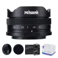 PERGEAR 10 мм F5.6 рыбий глаз объектив для Fuji XF M43 Sony E Canon EOS M, Черный, E-mount Sony (APS-C)