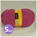 Пряжа Семеновская пряжа Lastik (70050), фуксия 5 шт. по 100 г