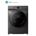 Стиральная машина Midea MF200W80WBS-S-RU, фронтальная загрузка, подача пара, тёмно-серая
