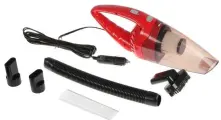Cartage Пылесос автомобильный Cartage CYCLONE TURBO 100 Вт, 12 В, 5 насадок, красный
