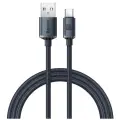 Кабель Baseus Crystal Shine Series Fast Charging Data Cable USB to Type-C 100W 1.2m Black (CAJY000401)