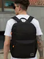 Рюкзак мужской городской спортивный школьный туристический Rizziano, черный глубокий