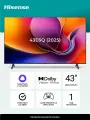 Телевизор Hisense 43E6QT 43 дюйма Смарт ТВ 4K UHD