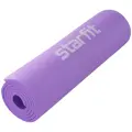 Без упаковки коврик для йоги и фитнеса Starfit Fm-301, Nbr, 183x61x1,0 см, фиолетовый пастель