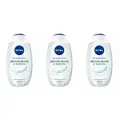 Nivea Гель-уход для душа Увлажнение и забота, женский, 750 мл, 3 шт