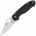 Нож складной SPYDERCO Para 3 Lightweight Black, клинок P 7,5 см