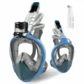 Полнолицевая маска для плавания Thenice F1 (Cиняя / размер S/M)