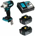 Гайковерт Makita DTW300RME аккумуляторный 18В 330Нм - 1/2 (18V, 2 x 4.0Ah, Li-Ion)