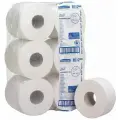 Бумага туалетная 200 м, KIMBERLY-CLARK Scott, комплект 12 шт, Performance Jumbo, 2-х слойная, белая, диспенсер 601544, 8512