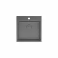 Кухонная мойка Lemark Janga 490 9936107 цвет Графит Прямоугольная Встраиваемый сверху