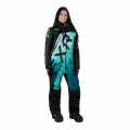 Комбинезон снегоходный FXR CX F.A.S.T. с утеплителем, Black/Mint Fade, 4