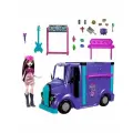 Monster High Fangtastic Food Truck с куклой Монстер Хай Дракулаура HXH83