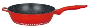 Сковорода Winner WR-8193 RED PRINCESS с мраморным покрытием, 28 см