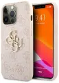 Чехол Guess 4G Big metal logo Hard для iPhone 13 Pro Max, розовый