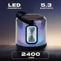 Портативная колонка, WALКЕR, WSP-180, 8Вт, Bluetooth 5.3, RGB-подсветка, TWS, колонка jbl, колонка блютуз, черная