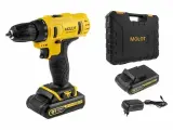 Аккум. дрель-шуруповерт MOLOT MBD 1815-1 DLi в чем. 18В, 2 акк, 1.5 А/ч Li-Ion, 2 скор, 30 Нм (Шурупы до 10 мм) (0329136)