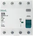 ВДТ DEKraft серии УЗО-03 4P 32A 300mA тип AC 6kA