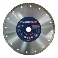 Алмазный диск с турбированной кромкой Ø 230х22,23 мм (Общестроит. материалы) FlexiOne