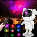 Игрушка, светильник Космонавт с пультом. Лазерный проектор ночник звездного неба