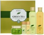 Косметический набор по уходу за лицом PREMIUM GREENTEA TOTAL SOLUTION 3 SET 680 мл Deoproce