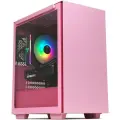 Игровой компьютер Robotcomp Zero V3 Plus Pink AMD Ryzen 5 5600X 3.7-4.6 GHz 6 Core / 64GB DDR4 / 480Gb SSD PCI-E / 960Гб SSD / GeForce RTX 4060 8GB / B450M / 700W / Win10Pro / MS Office / Wi-Fi /