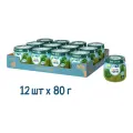 ФрутоНяня из брокколи, с 4 месяцев, 80 г, 12 шт.