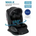 Автокресло Indigo MAX-X Isofix растущее, 0-36 кг, гр. 0,1,2,3, черный