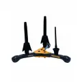 Духовые инструменты и аксессуары Hercules DS543BB - Стойка для 2-х кларнетов и одной флейты-пикколо напольная
