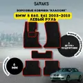 Ворсовые коврики классик 6 мм для BMW 5 E60, 61 2003-2010 / БМВ 5 Е60, Е61 2003-2010