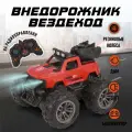 Машинка джип на пульте управления с дымом