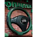 Оплетка руля Автомодель, универсальная, эко-кожа, диаметр руля 37 - 39 см