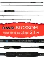 Спиннинг Dayo Blossom, тест 6-25гр, 2.1м, штекерный, м-л Карбон