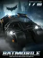 Масштабная модель авто Бэтмобиль по фильму The Dark Knight Trilogy, Batmobile The Tumbler масштаб 1:18