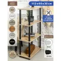 Этажерка деревянная GASTRORAG 1110/4, 4 полки, размеры 60 х 30 х 110 см