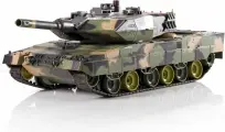Радиоуправляемый танк Heng Long Leopard A5, стреляет шариками, масштаб 1:24 RTR 2.4G - HL3809-1 (стреляет шариками, RTR)