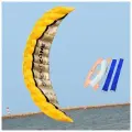 Воздушный змей, управляемый парашют 2,5 метра, желтый