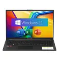 15.6 Ноутбук ASUS VivoBook Go 15, IPS, AMD Ryzen 5 7520U, RAM 16 ГБ LPDDR5, SSD 512 ГБ, AMD Radeon 610M, Windows 11 Home + Office 2021 Pro Plus, Русская клавиатура