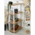 Этажерка деревянная GASTRORAG 1110/4, 4 полки, размеры 60 х 30 х 110 см