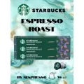 Кофе в капсулах Starbucks Espresso Roast, молотый, темной обжарки, для системы Nespresso, 30 капсул, 3 упаковки