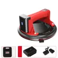 Вакуумная присоска для керамической плитки и стекла, сила всасывания 400 кг, в кейсе, с аккумулятором, красный/черный