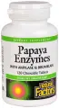 Капсулы Natural Factors Papaya Enzymes with Amylase & Bromelain, 120 шт.
