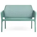 Садовый диван Nardi Net Bench на 2 персоны, Италия, цвет ментоловый
