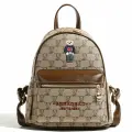 Рюкзак винтажный Beibaobao бежевый мини y2k городской YZ