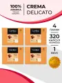 Кофе в капсулах nespresso Coffesso Crema Delicato, 4 упаковки по 80 капсул