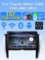 Магнитола для Toyota Allion T260 T265 2007-2015 , Автомагнитола для Тойота Алион Т260 ,2din android 2+32G Мультимедиа Bluetooth FM WIFI Автомобильный